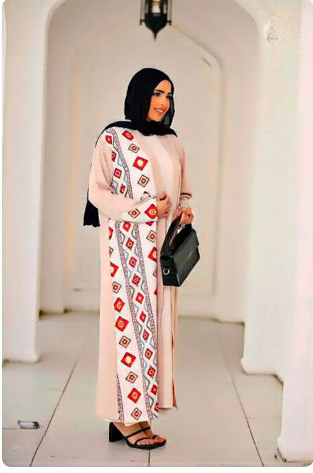 2025 SBH Kaftan 2PCs Set Beige