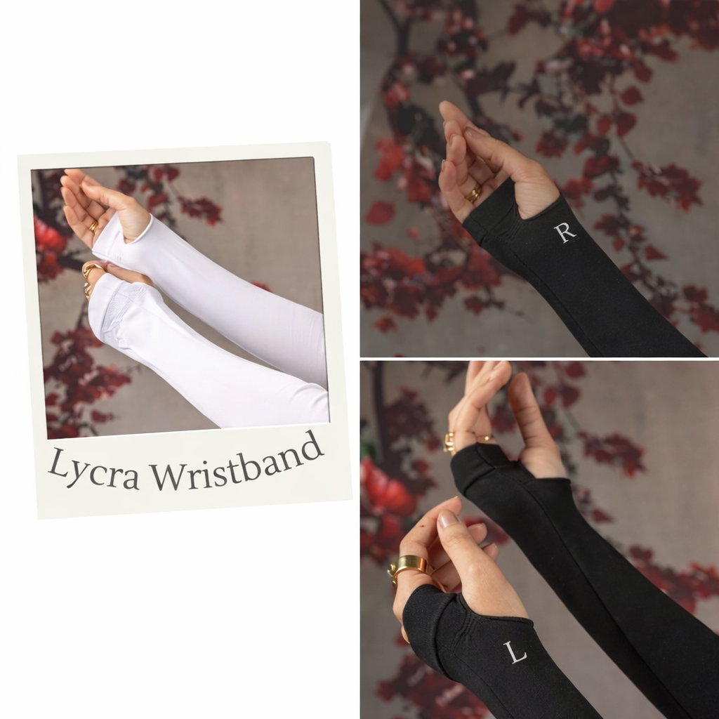 Cotton Lycra hand wristband-Modest Hijab Wear