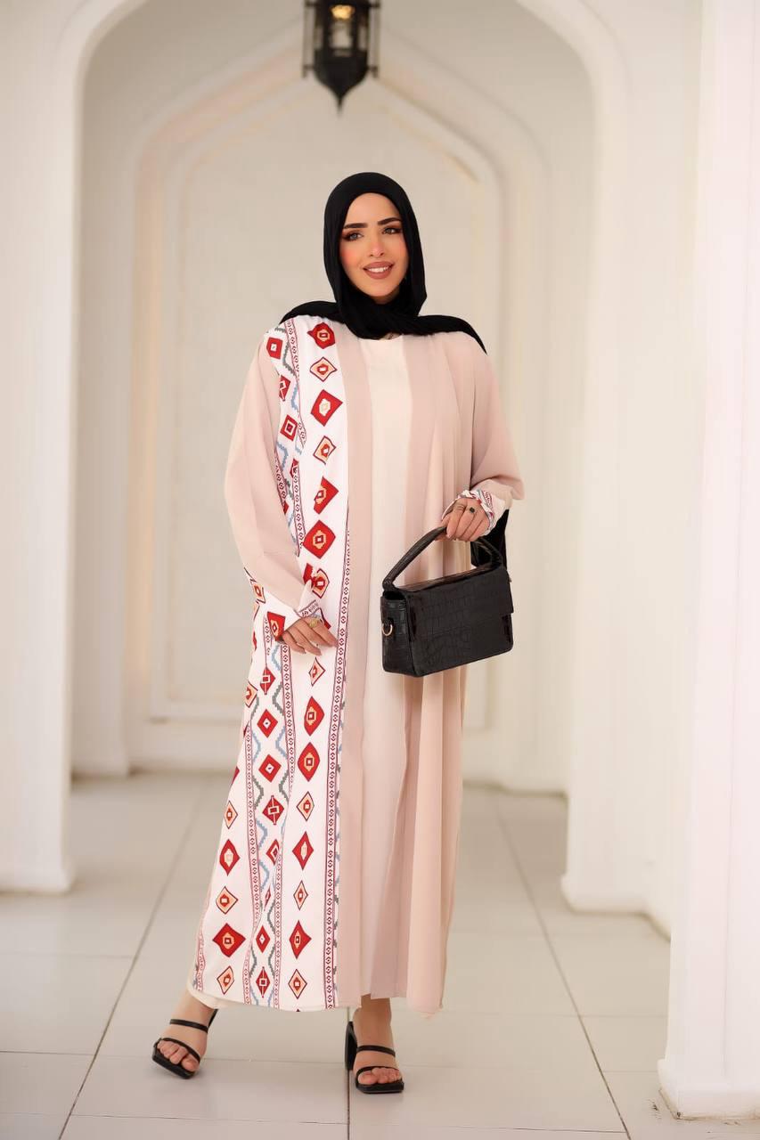 2025 SBH Kaftan 2PCs Set Beige