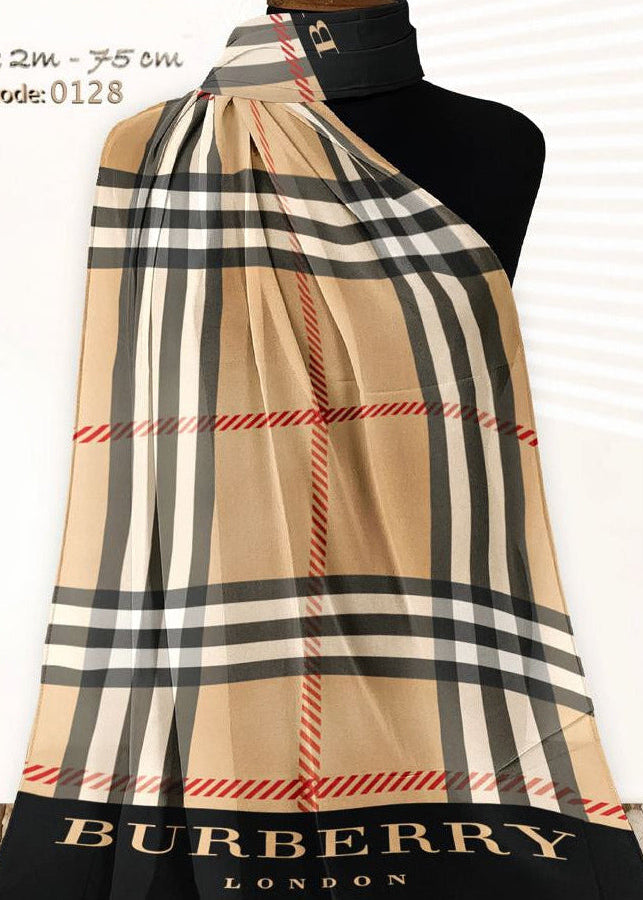 Crepe Chiffon Hijab Shawl B1028