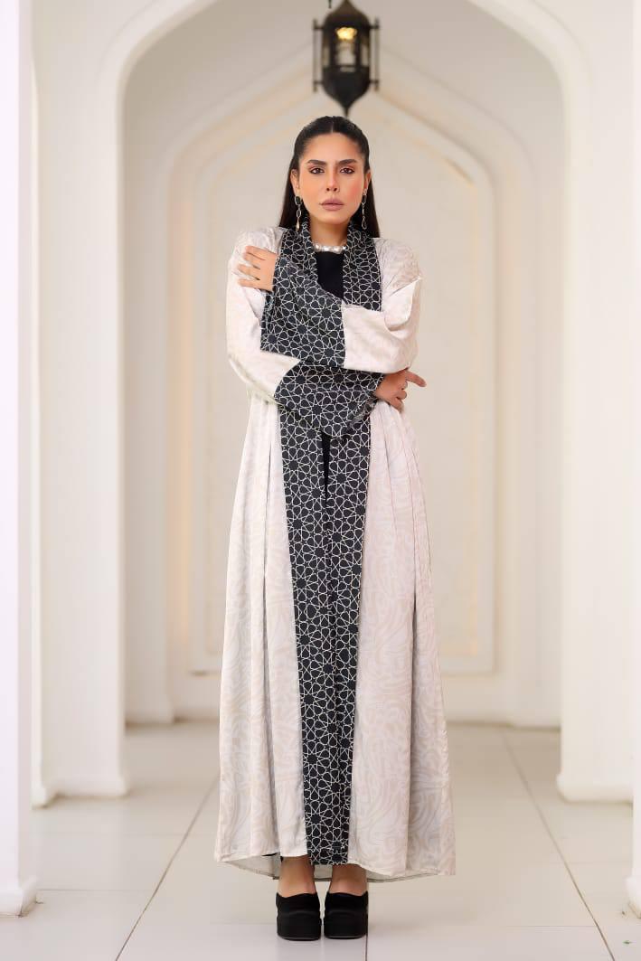 2025 Kaftan Satin Classic Printed