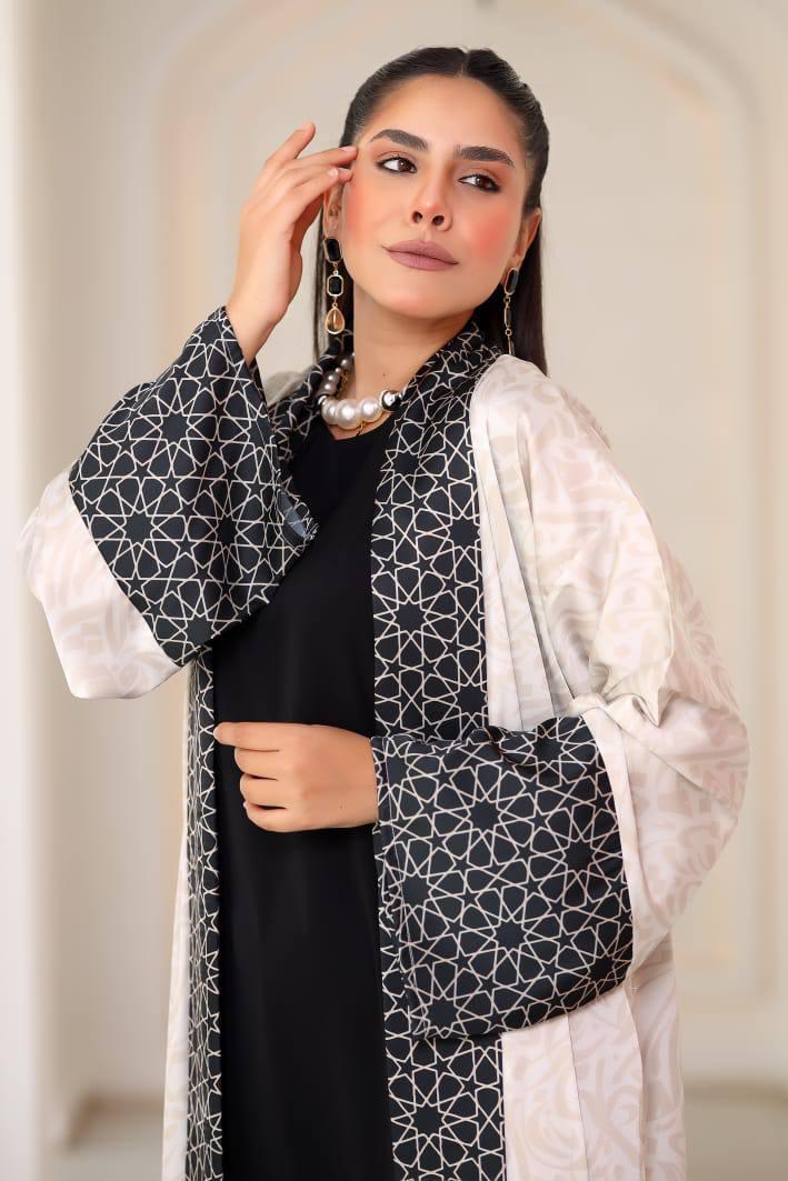2025 Kaftan Satin Classic Printed