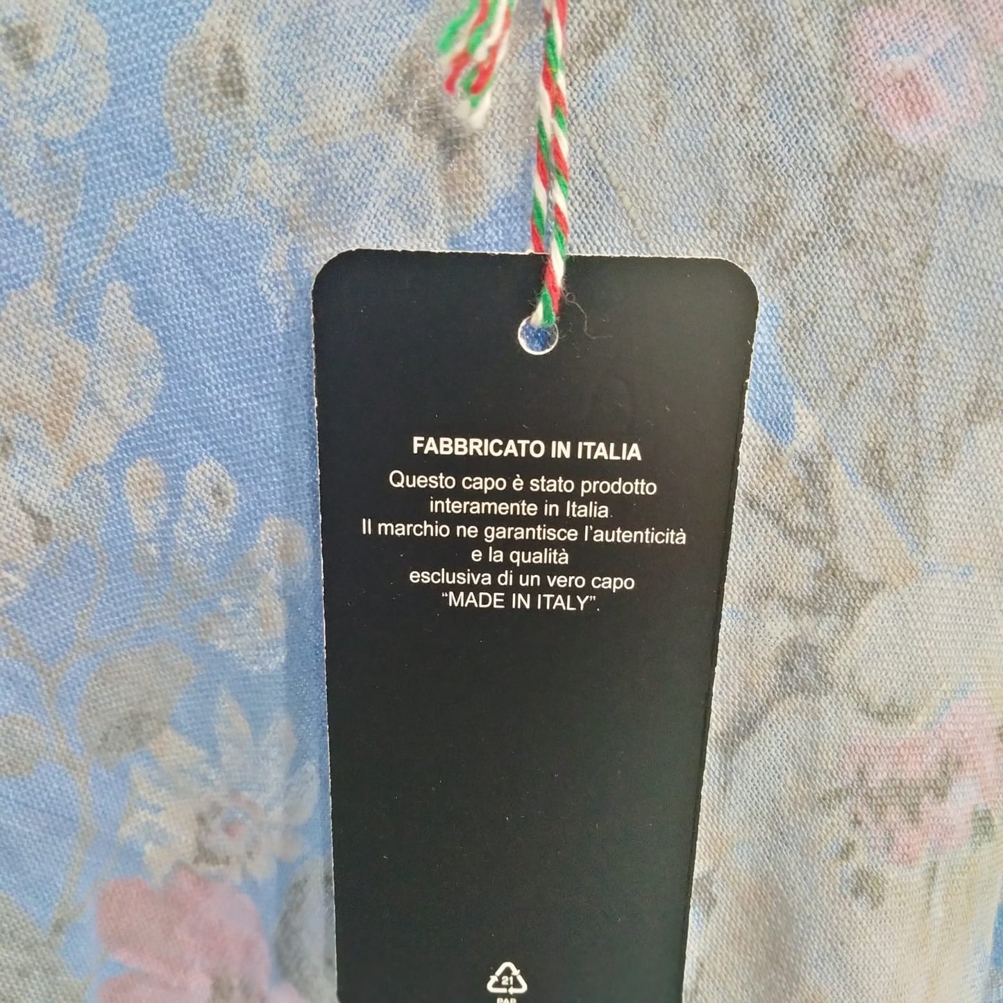 Italian Linen Dress Set with Pant Beige