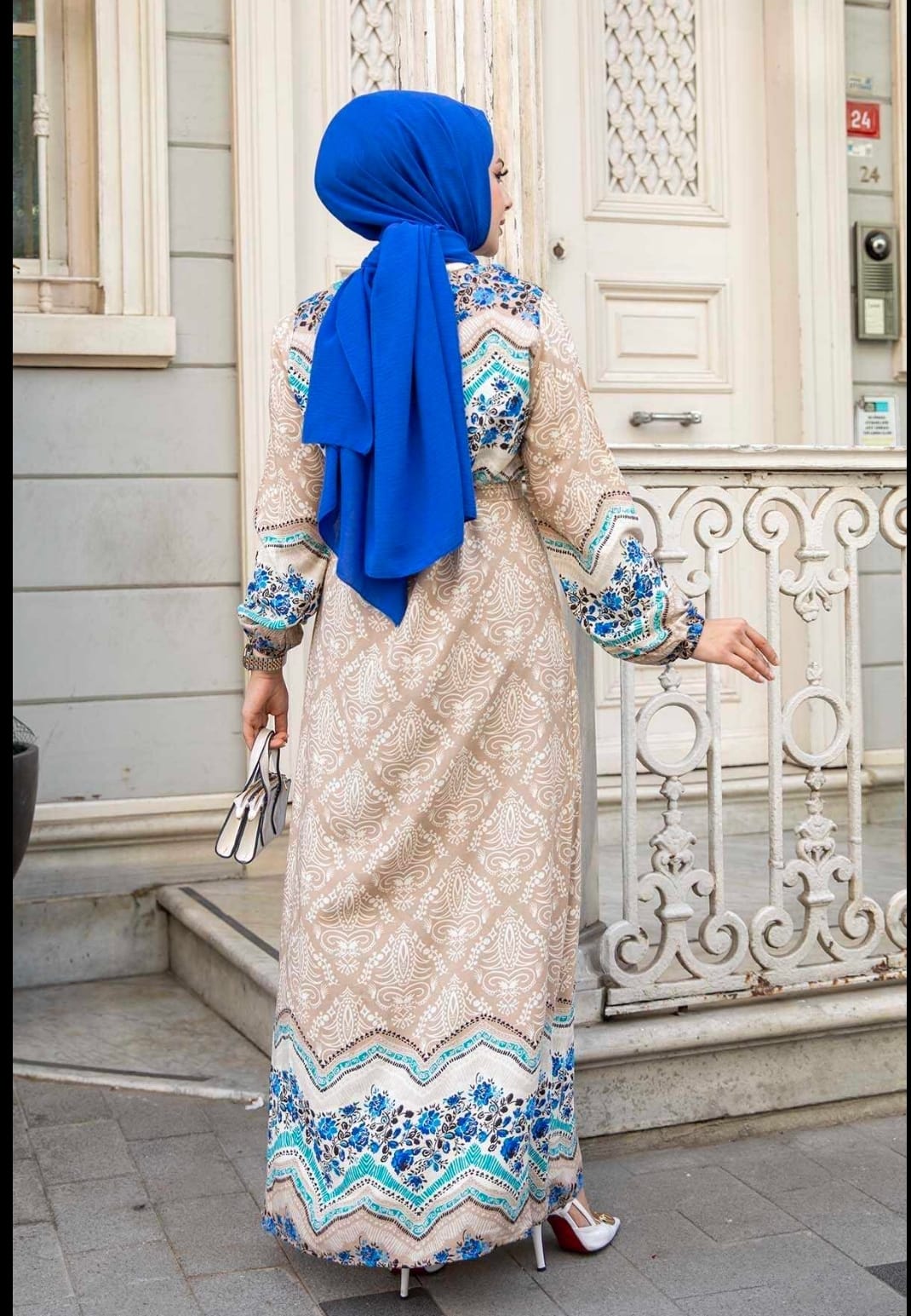 .Turkish Sofia Turkish Viscous Dress - USA Hijab World