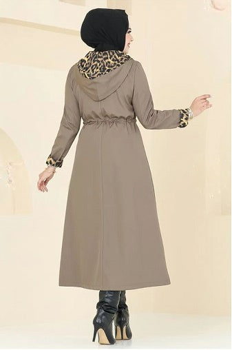 Turkish Trench coat Brown - USA Hijab World