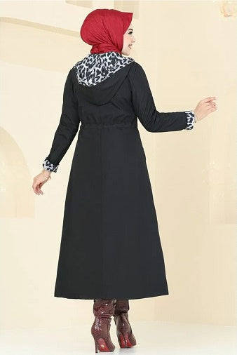 Turkish Trench coat Black - USA Hijab World