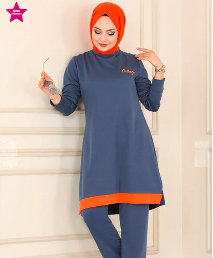 Turkish Long Tunic * Pant - USA Hijab World