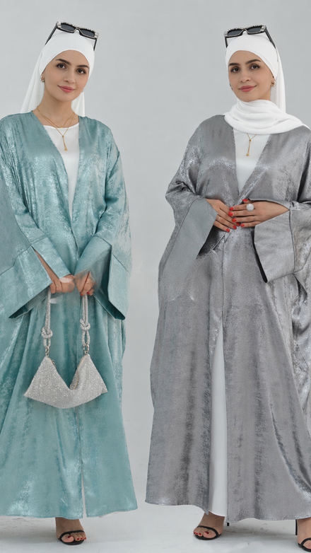Shop our butterfly abaya dress Now. a flowy velvet butterfly open abaya with inner & hijab.