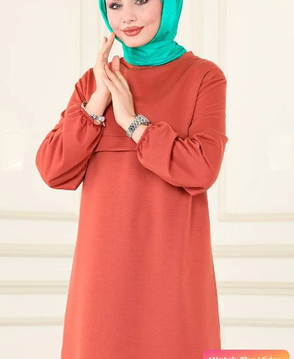 Turkish Long Sleeve Tunic + Pant - USA Hijab World