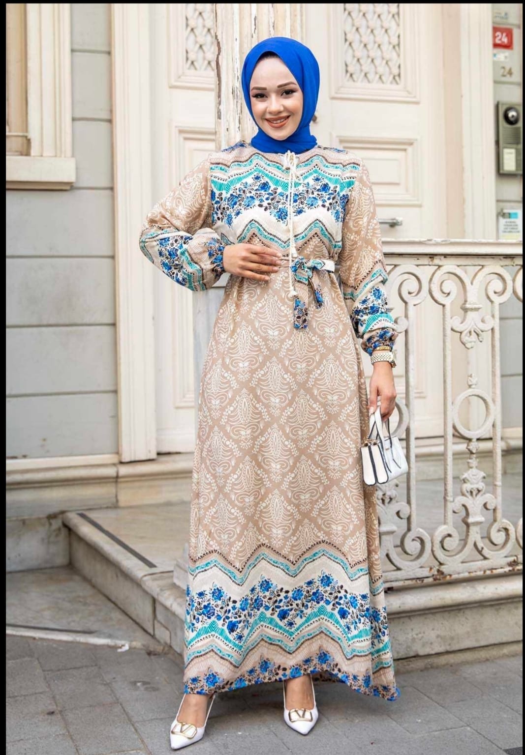 .Turkish Sofia Turkish Viscous Dress - USA Hijab World