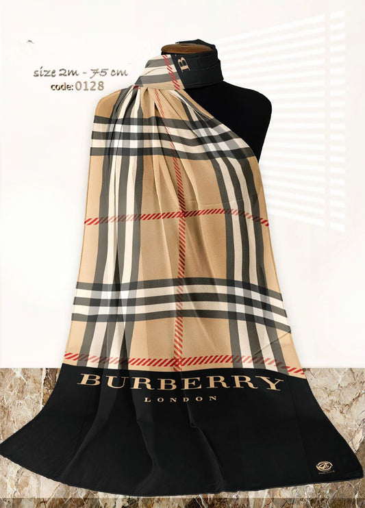 Crepe Chiffon Hijab Shawl B1028