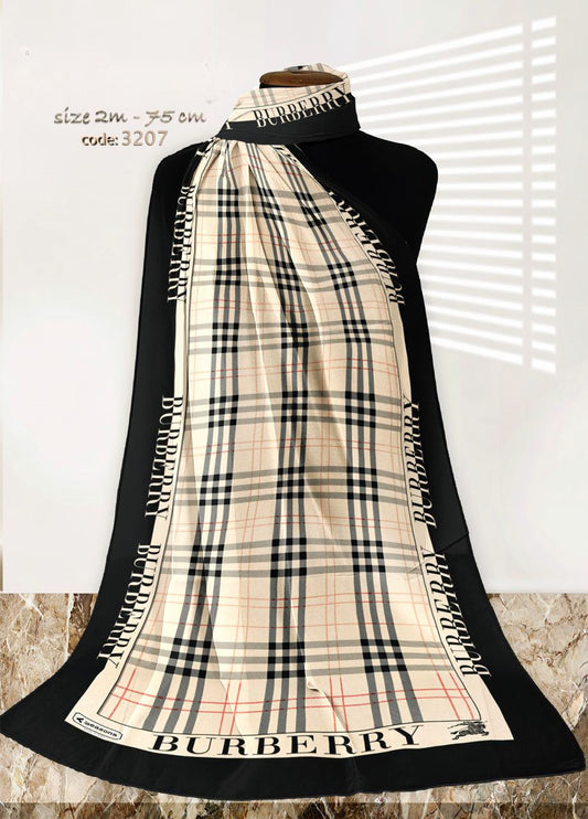 Crepe Chiffon Hijab B3207