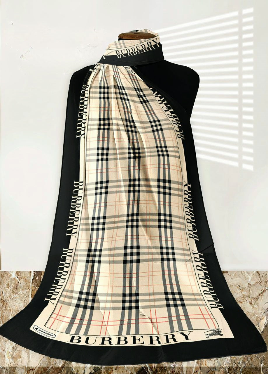 Printed Crepe Chiffon Hijab