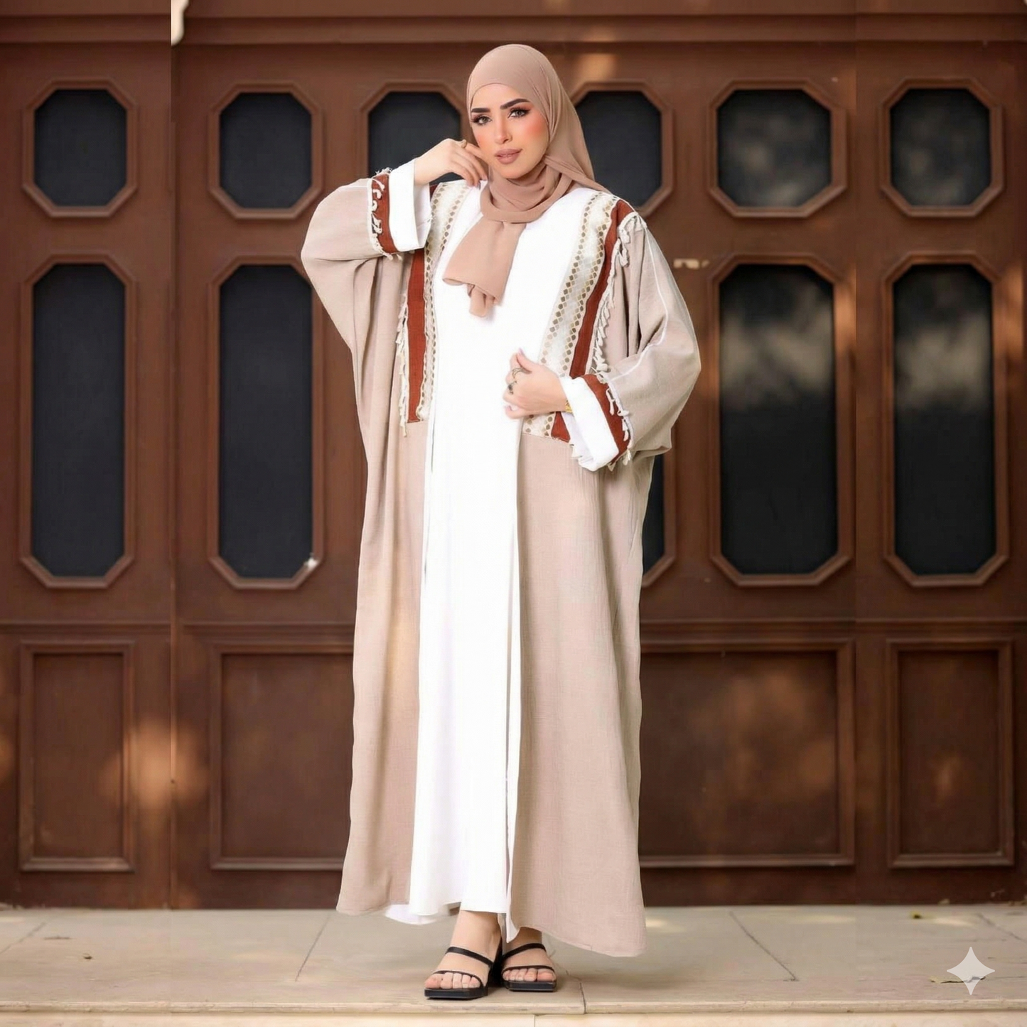 Modest Linen Cardigan 2PC Set Collection