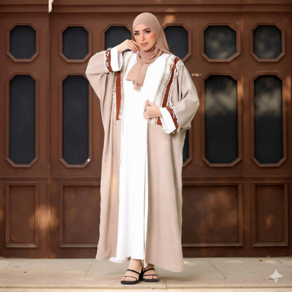 Modest Linen Cardigan 2PC Set Collection