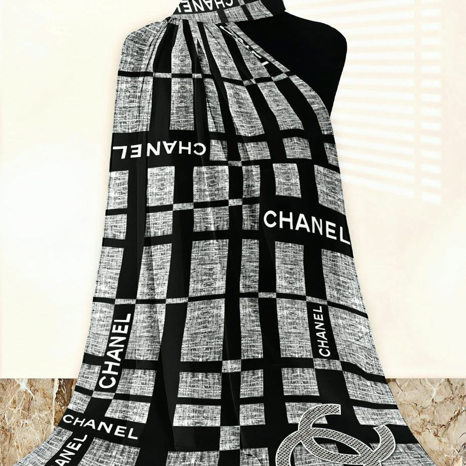 Printed Crepe Chiffon Hijab
