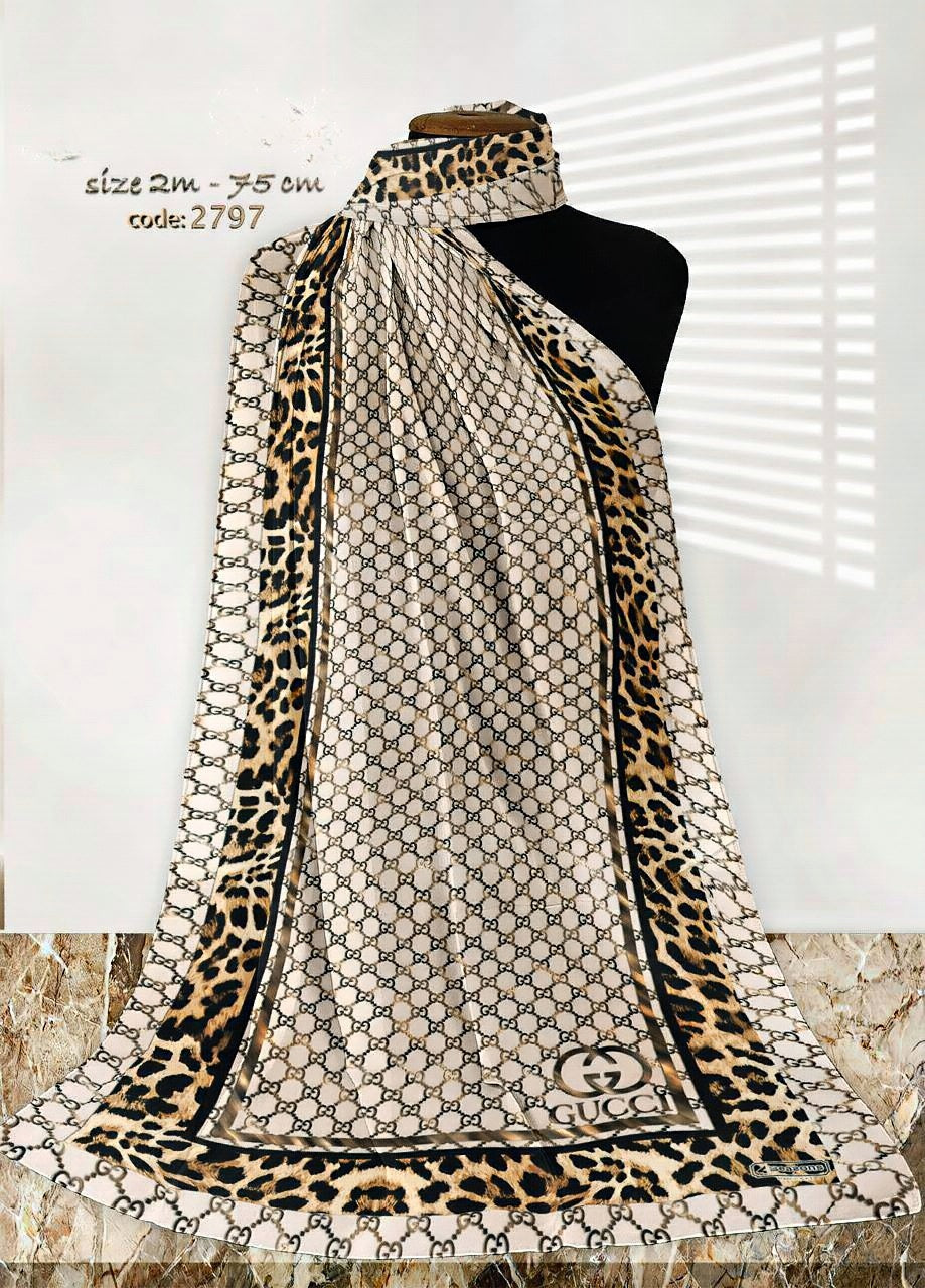 Crepe Chiffon Hijab Shawls G2797