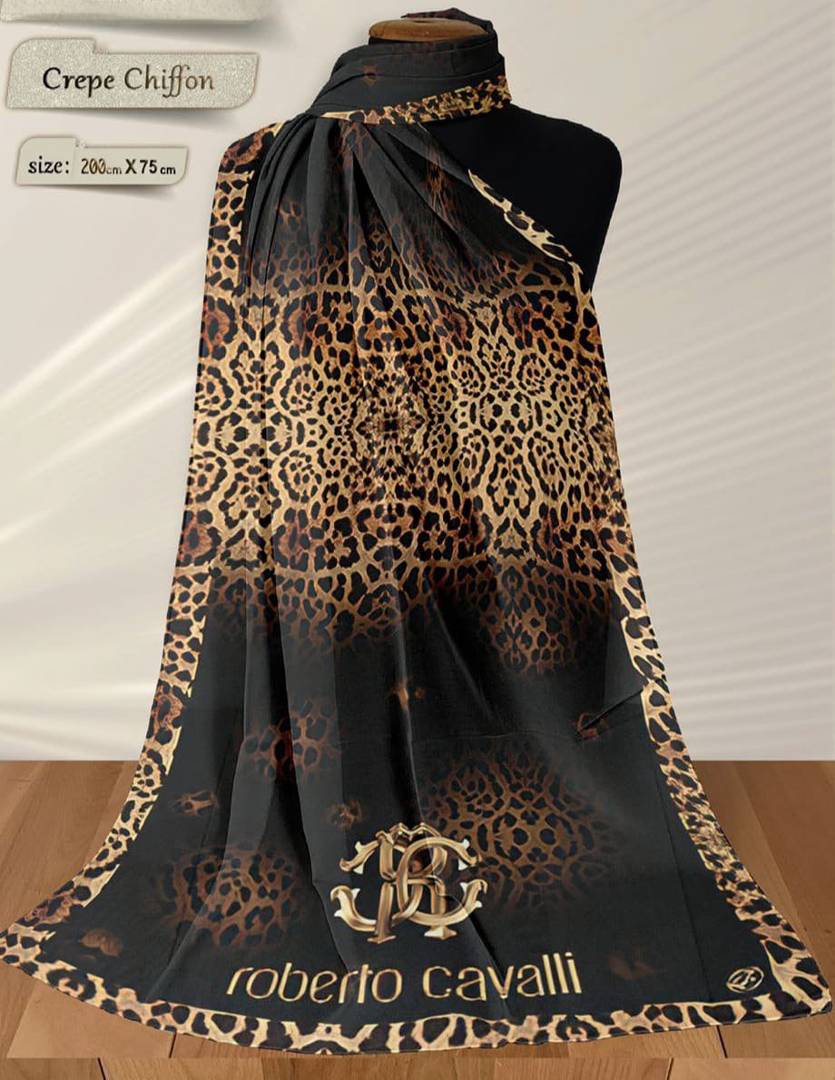 Crepe Chiffon Hijab Shawls RC1212