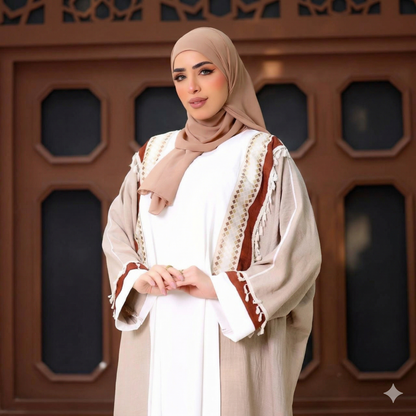 Modest Linen Cardigan 2PC Set Collection
