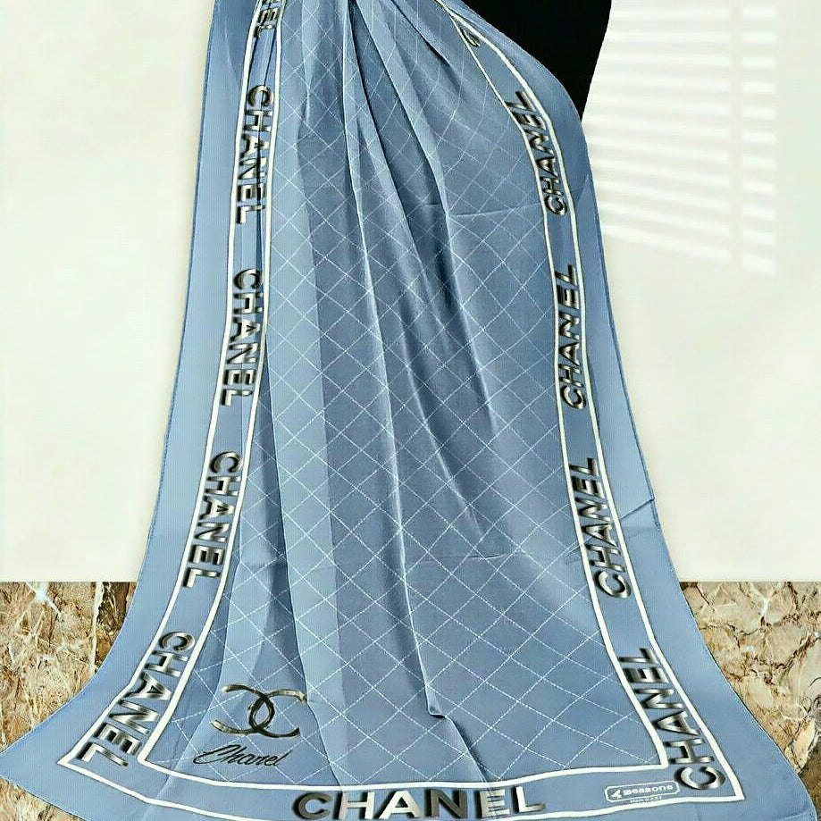 Printed Crepe Chiffon Hijab