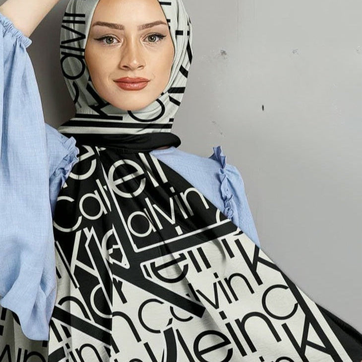 Printed Crepe Chiffon Hijab