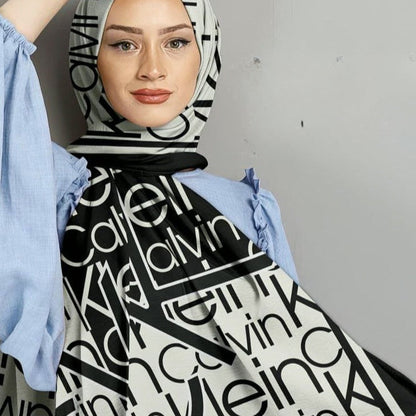 Printed Crepe Chiffon Hijab