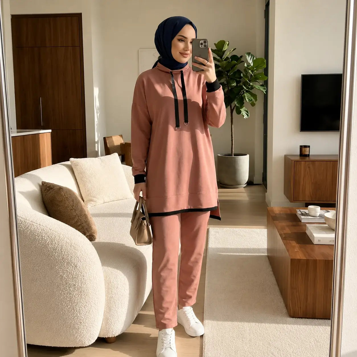 Turkish Modest Outfit Tunnel 2PCs Set