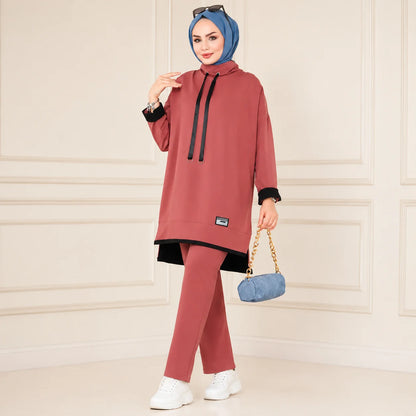 Turkish Modest Outfit Tunnel 2PCs Set