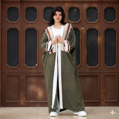 Modest Linen Cardigan 2PC Set Collection