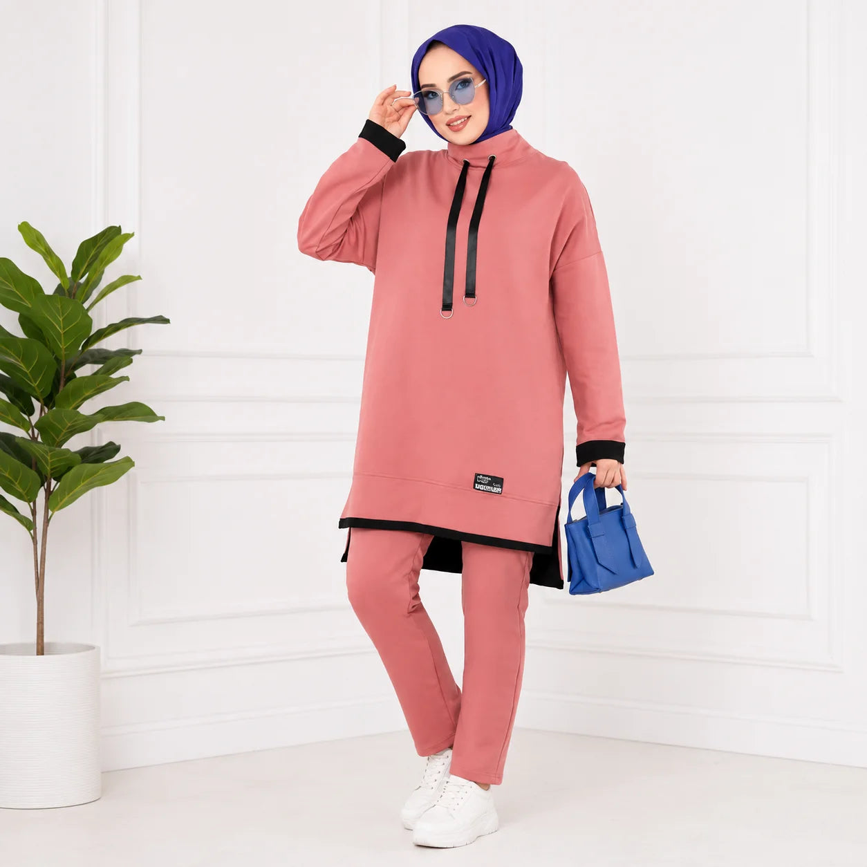 Turkish Modest Outfit Tunnel 2PCs Set