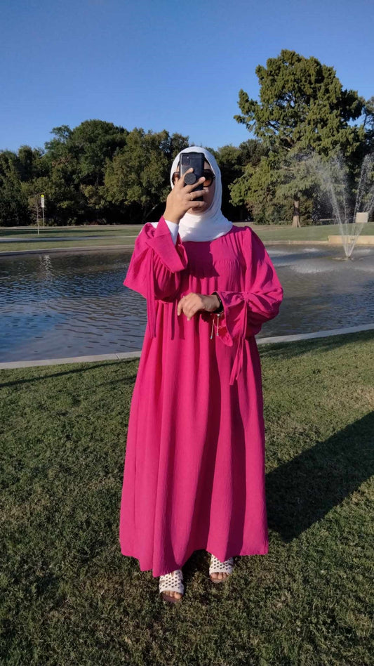 Maxi Dress Pink - USA Hijab World