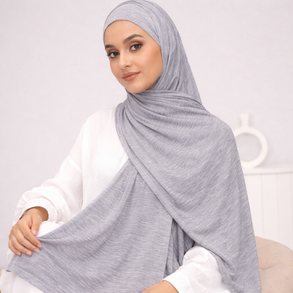 Cotton Lycra Shawl with Tie Back Cap Collection